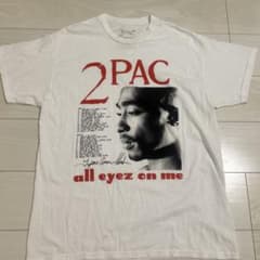 2PAC All Eyez On Me Tシャツ ホワイトのサムネイル