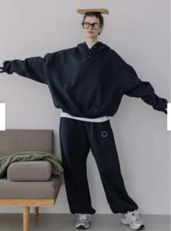 【suwdee】tuck logo sweat pants⭐︎スーディーのサムネイル