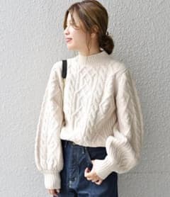 SHIP BLUESTORE ケーブルニットのサムネイル