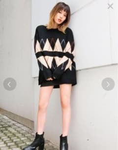EMODA ラインノルディックオーバーニットのサムネイル