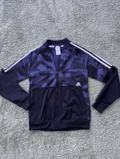 adidas ジャージ ジャケット ネイビー 150のサムネイル