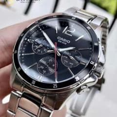 CASIO MTP-B185Bブラックシルバー【新品・未使用・未開封・保証書付