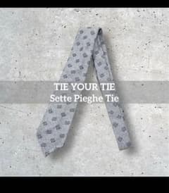 タイユアタイ  TIEYOURTIE ネクタイ 新品未使用 タグ付 セッテピエゲ 7981053e5bf697ace0bbede7558a0a
