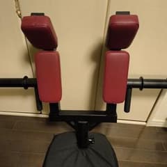 引き取り限定 スクワットトレーニングマシン替えパッド 付き - メルカリ