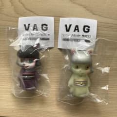 VAG ヒカリトイズ　物ノ怪少女　紫　蓄光　2個セットのサムネイル