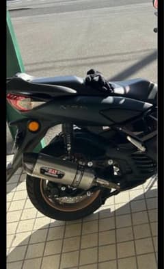 ヨシムラR77S サイクロン nmax125 カーボンエンドマフラー N-MAX