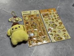 ポムポムプリン まとめ売り シール キーホルダー ぬいぐるみのサムネイル