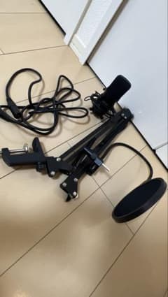 コンデンサーマイクとスタンドセットのサムネイル