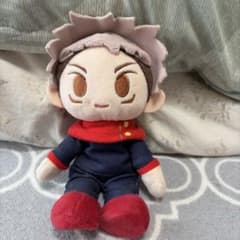 【未使用】呪術廻戦 ポージングぬいぐるみ 虎杖悠仁 ロフトのサムネイル