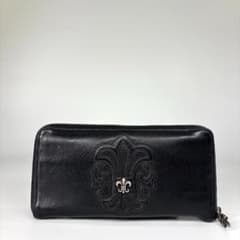 超極美品 クロムハーツ REC F ZIP #2 BSフレア レザー 長財布 - メルカリ