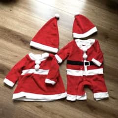 専用！サンタ服　コスチューム　キッズのサムネイル