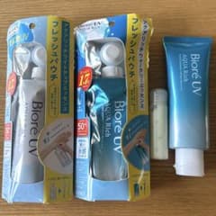 ビオレUV アクアリッチ　3本セット 日焼け止め Biore UVのサムネイル