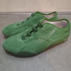 JIL SANDER ×PUMA　コラボ　スエード スニーカー グリーン JIL SANDER ×PUMA コラボ スエード スニーカー グリーン - メルカリ