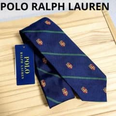 【美品】ポロラルフローレン ネクタイ レッド ネイビー エンブレム ストライプ 楽天市場】ポロ ラルフローレン ネクタイ POLO RALPH LAUREN コア