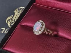 Mayuranoir マユラノアール 指輪 オパール0.74ct、K10、13号 Mayuranoir マユラノアール 指輪 オパール0.74ct、K10、13号 - メルカリ