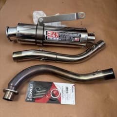 ハジメマフラー ヨシムラ耐熱ステッカー　付き　キャブ専用 ハジメ様 専用マフラー ヨシムラ耐熱ステッカー 付き キャブ専用