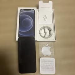 Apple iPhone12 ブラック 本体 64GB SIMフリー 77%のサムネイル
