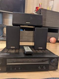 ONKYO NR-365 ネットワークAVレシーバー スピーカーセット - メルカリ