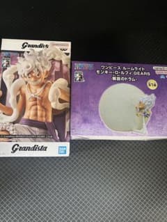 ワンピース Grandista ルフィ ギア5 ルームライト セット