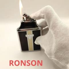 RONSON ロンソン　シガレットケース◦オイルライター ヴィンテージ】RONSON シガレットケース オイルライターロンソン