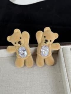 YVMIN クマ ヘアピン ヘアクリップ セット ペア - メルカリ