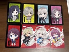 GIRLS BAND CRY アトレ秋葉原コラボカード8枚 ガールズバンドクライのサムネイル