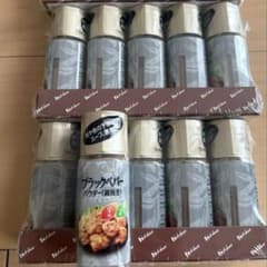 10本ハウス食品 ブラックペッパー パウダー 細挽き 15gのサムネイル