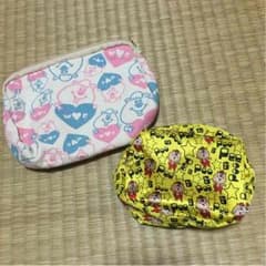 【美品】w♡c くまたんポーチ 2個setのサムネイル
