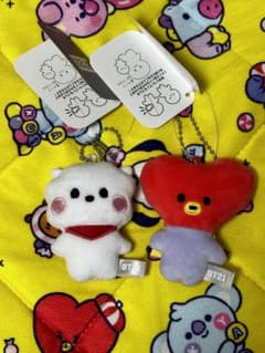 BT21의 탄탄한 장난감 My Little Buddy 마스코트 키 체인