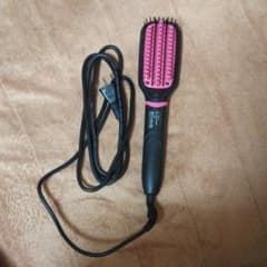 値下げ！ヒートブラシ ヘアストレートアイロンのサムネイル