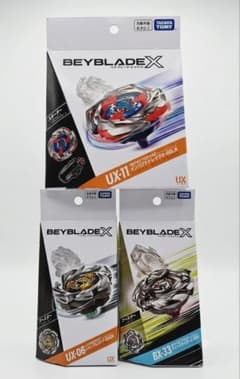 [新品▪️未開封]ベイブレードX 3種セット UX-11 UX-06 BX-33のサムネイル
