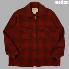 melton 70s 80s ビンテージ オンブレ ウールジャケット メルトン melton 70s 80s ビンテージ オンブレ ウールジャケット メルトン