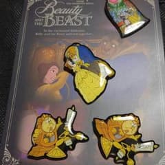 美女と野獣　ピンバッチのサムネイル