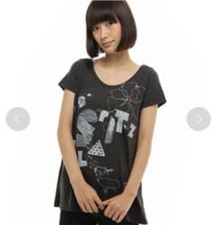 spitz ilaコラボ　ナノユニバース　レディースデザインTシャツのサムネイル