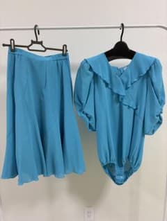 【美品】Bright Proceed 水色 トップス＆スカート セットアップのサムネイル