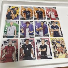 ハイキュー！！クリアカードコレクションまとめ売りセリアのサムネイル