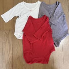 ベビー ロンパース 肌着 3枚セットのサムネイル