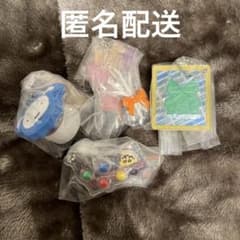 クレヨンしんちゃん　だがしんちゃん　ミニチュアチャーム　セミコンプ　4種類のサムネイル