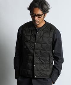 TAION×DUFFER 別注 ベーシック Vネック インナーダウンベスト - メルカリ
