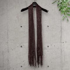 NUMBER (N)INE 05S/S ナイトクローラー期 赤×黒のラメストール - メルカリ