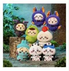 Chiikawa Everyone dressed up as a mascot (Berfomet(Shisa) Halloween