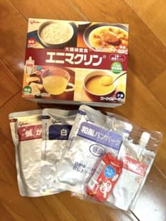 検査色エニマクリン　鯛がゆハンバーグ　ゼリーコーンスープ除く　賞味期限24.9のサムネイル