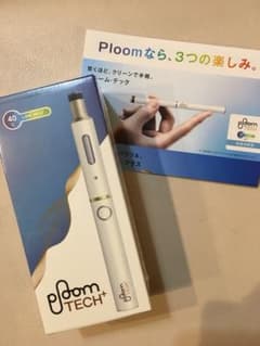 【新品未使用】 プルームテックプラス  ホワイト Ploom TECHのサムネイル