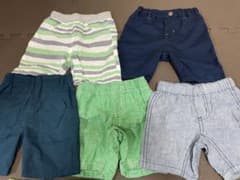 ハーフパンツ　５枚セット　95センチのサムネイル