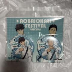 ハイキュー 青城祭 缶バッジ 及川 岩泉 - メルカリ