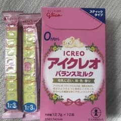アイクレオ バランスミルク スティックタイプ 12.7g 10本入のサムネイル