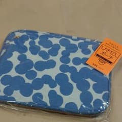 ミナペルホネンほぼ日ひきだしポーチ ソーダのサムネイル