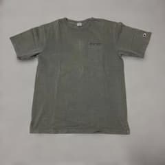 メンズ Champion ポケットTシャツ カーキのサムネイル
