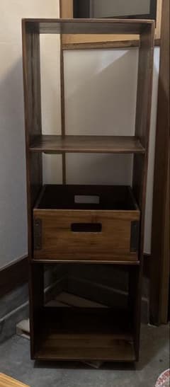 ACME Furniture トロイオープンシェルフLとボックスS送料込説明必読