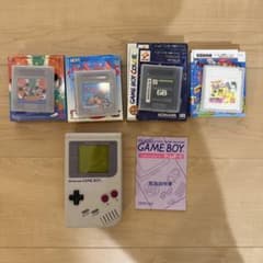 Nintendo ゲームボーイ 本体とゲームソフト4本セット - メルカリ